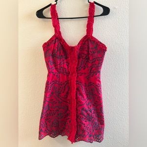 Forever 21 Womens Dress Size Small,Crochet,100% Cotton,Mini,Great Condition